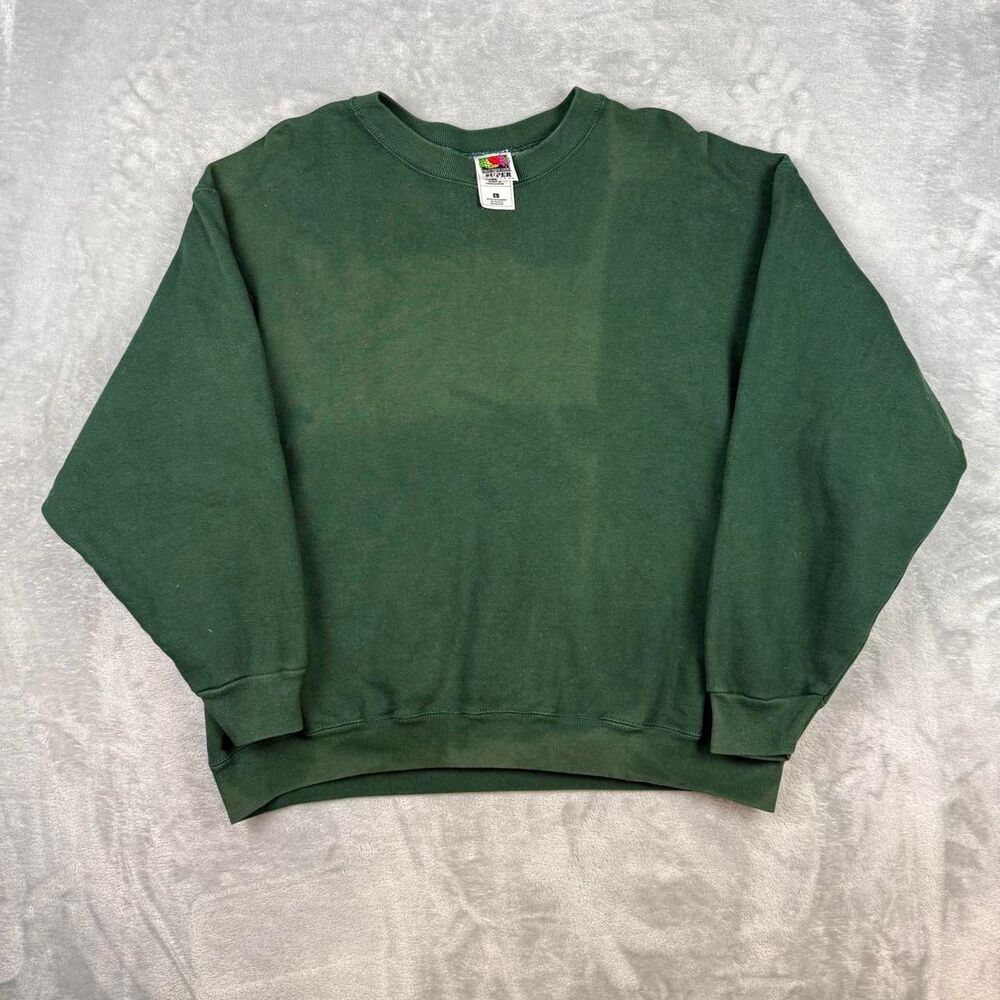 Fruit-of-the-loom Women's Green Sweatshirt